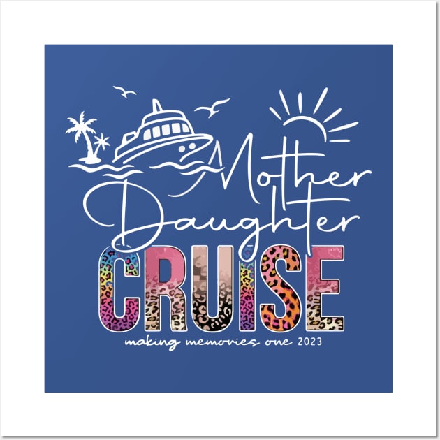 Mother Daughter Cruise 1 Wall Art by Kyle Knight 